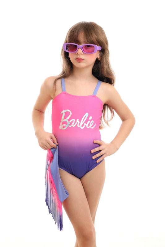 Tobay | مايوه أطفال Barbie Neon Splash