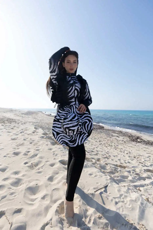 مايوه Tobay | Zebra Chic